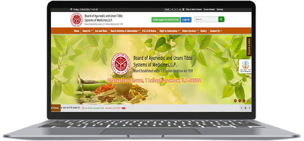 Board of Ayurvedic and Unani Tibbi Systems of Medicines.